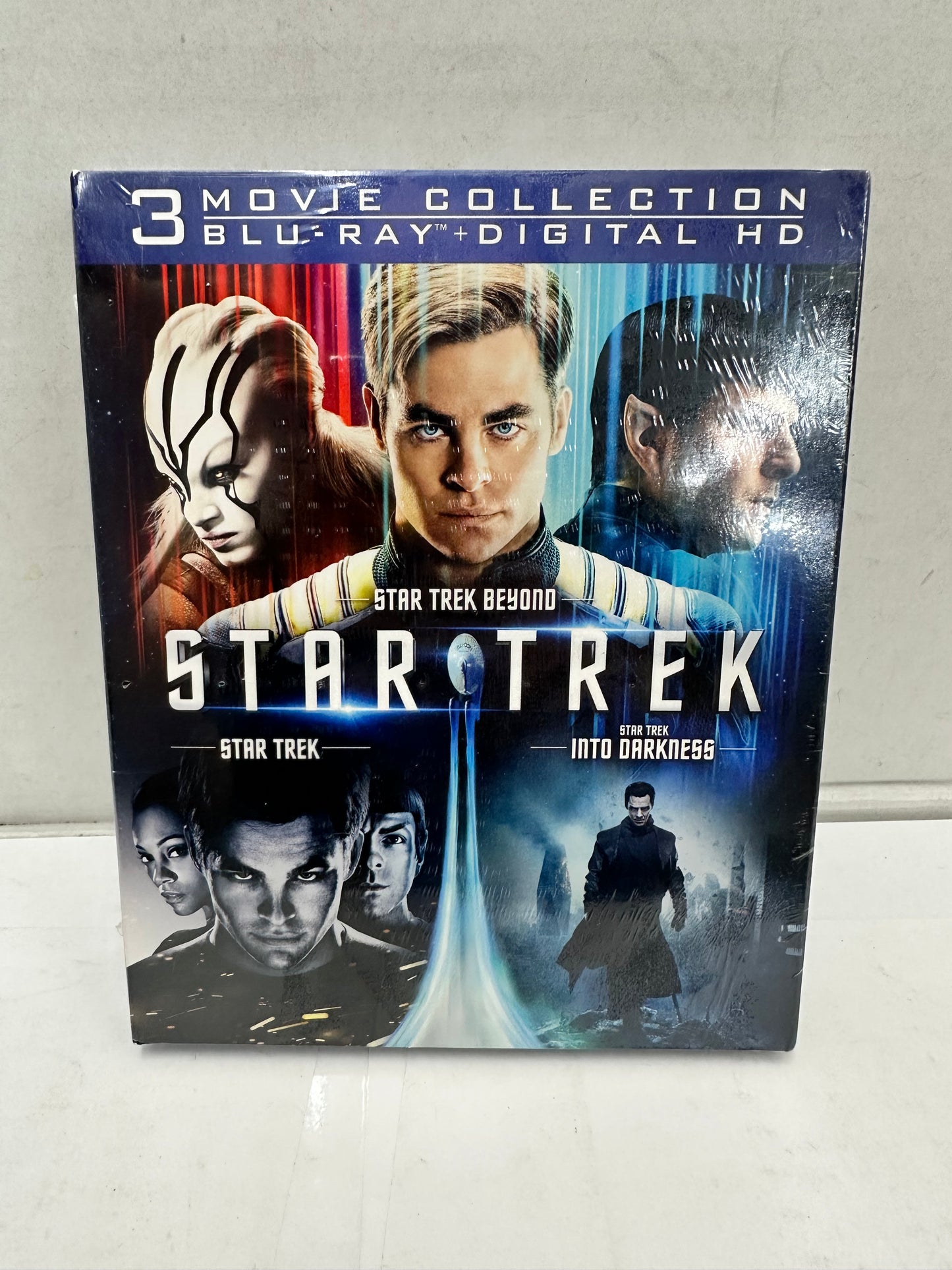 Star Trek: 3 Movie Collection Blu Ray (2009) Brand New/Sealed