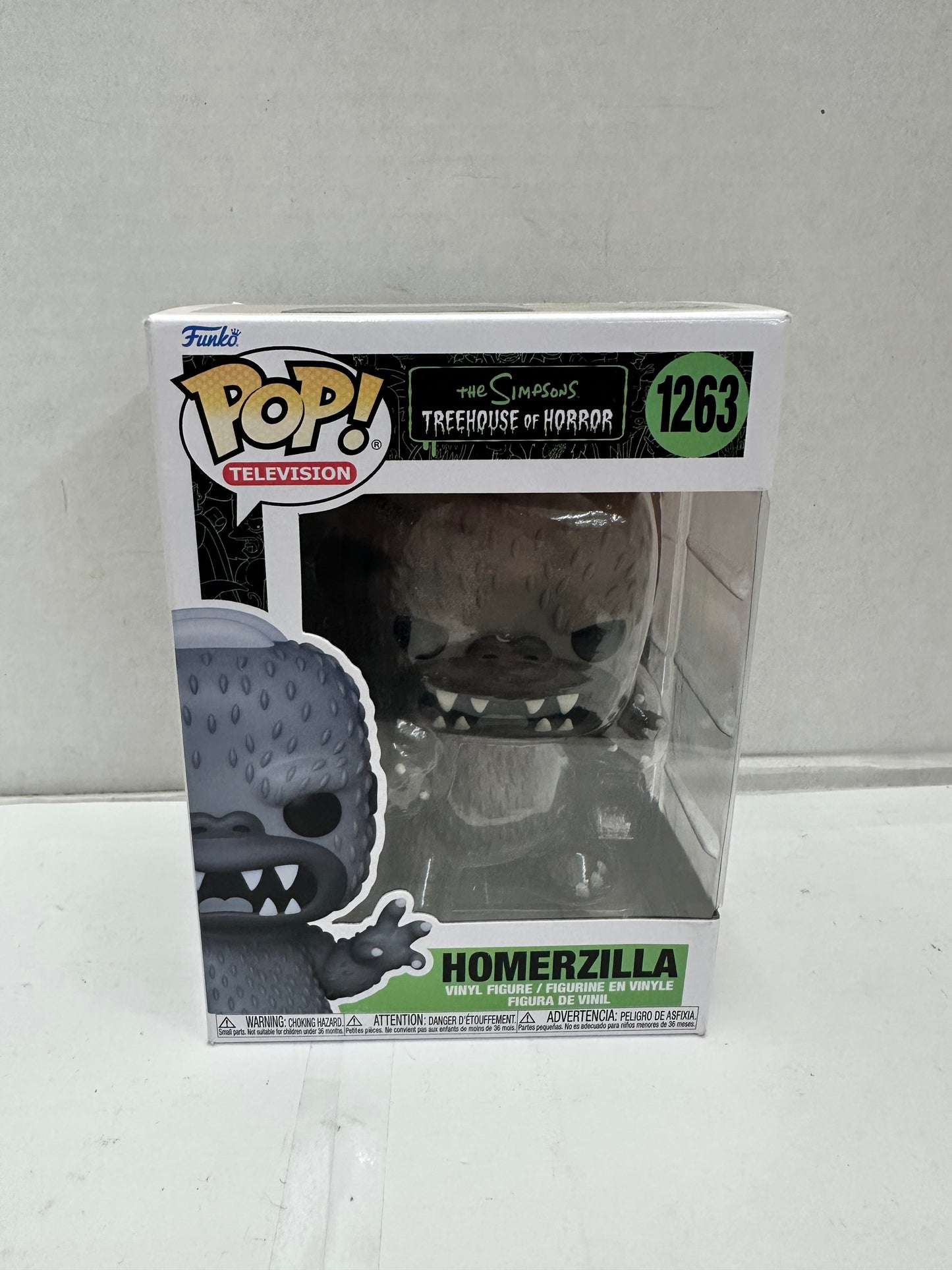 Funko Pop Television The Simpsons Treehouse of Horror Homerzilla 1263