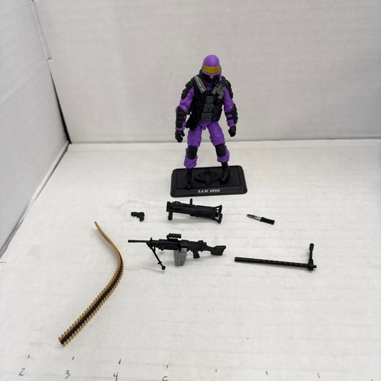 Gi Joe 50th Anniversary S.A.W. Viper Loose