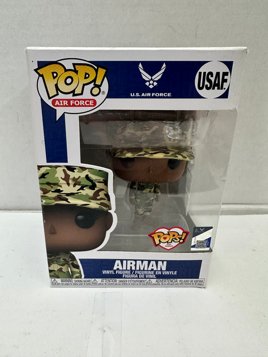 Airman Camo #USAF - US Air Force Funko Pop! Air Force [African American Female]
