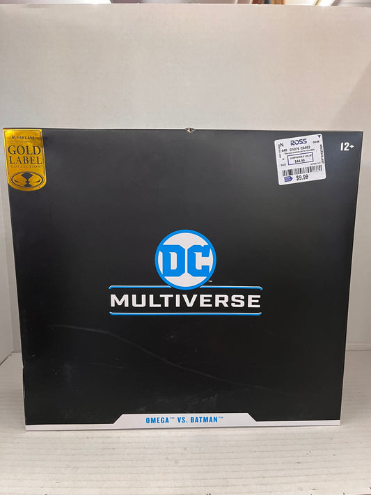 McFarlane Toys DC Multiverse Unmasked OMEGA vs Batman 2-Pack Gold Label