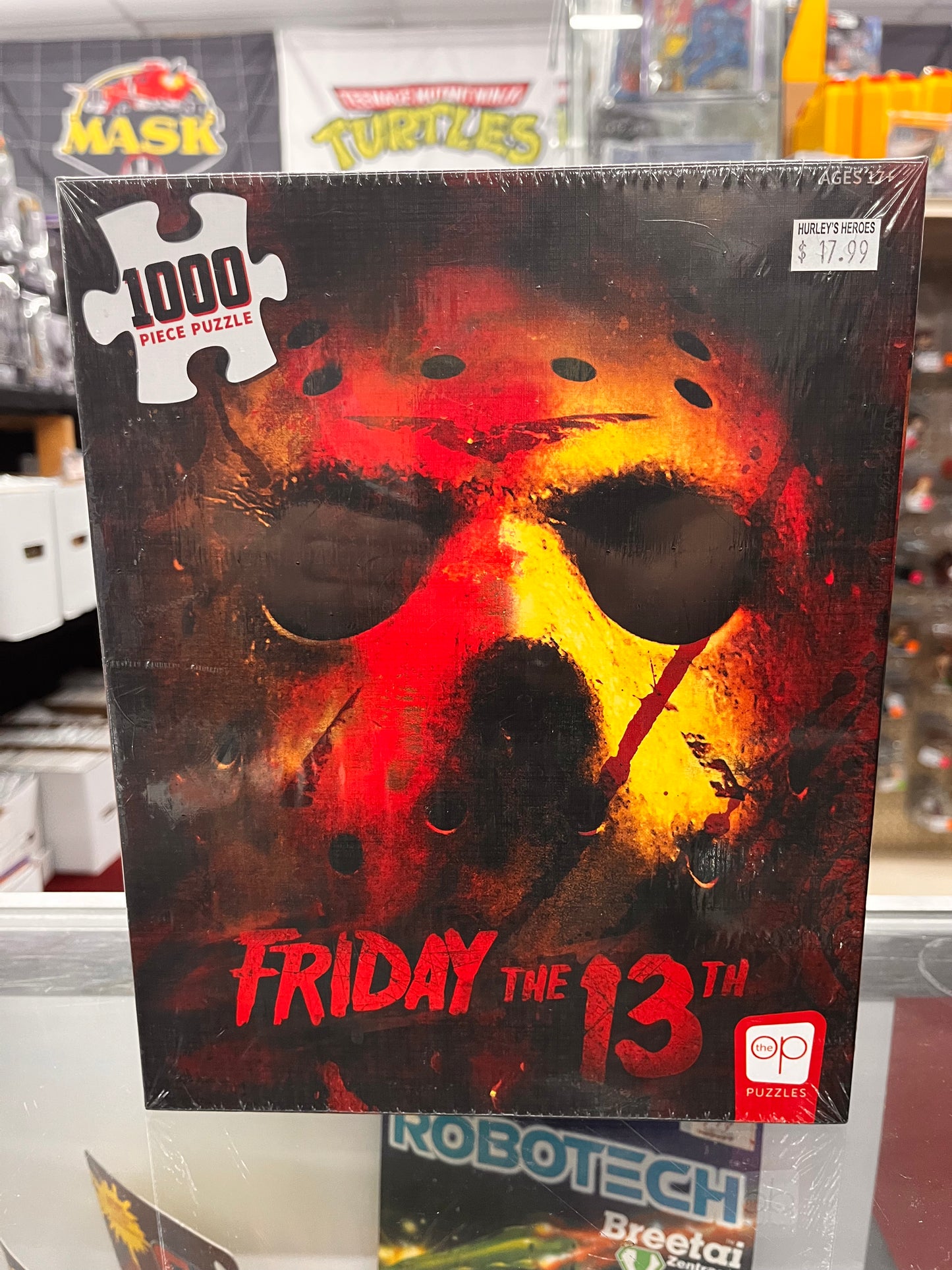 Friday the 13th - Horror at Camp Crystal Lake 1000 Piece Jigsaw Puzzle "New"