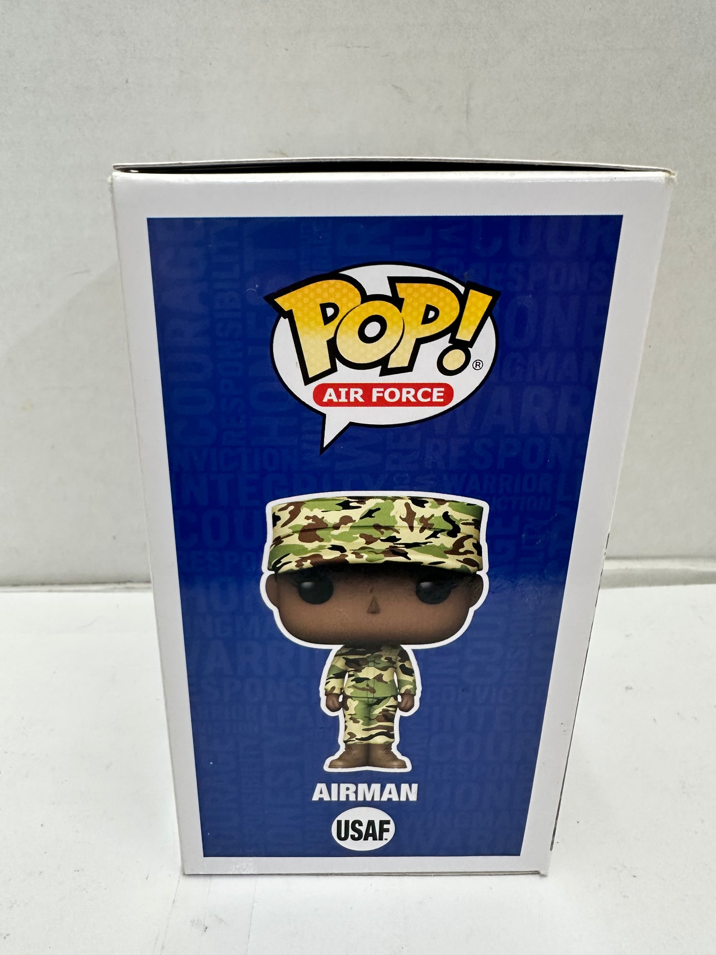 Airman Camo #USAF - US Air Force Funko Pop! Air Force [African American Female]