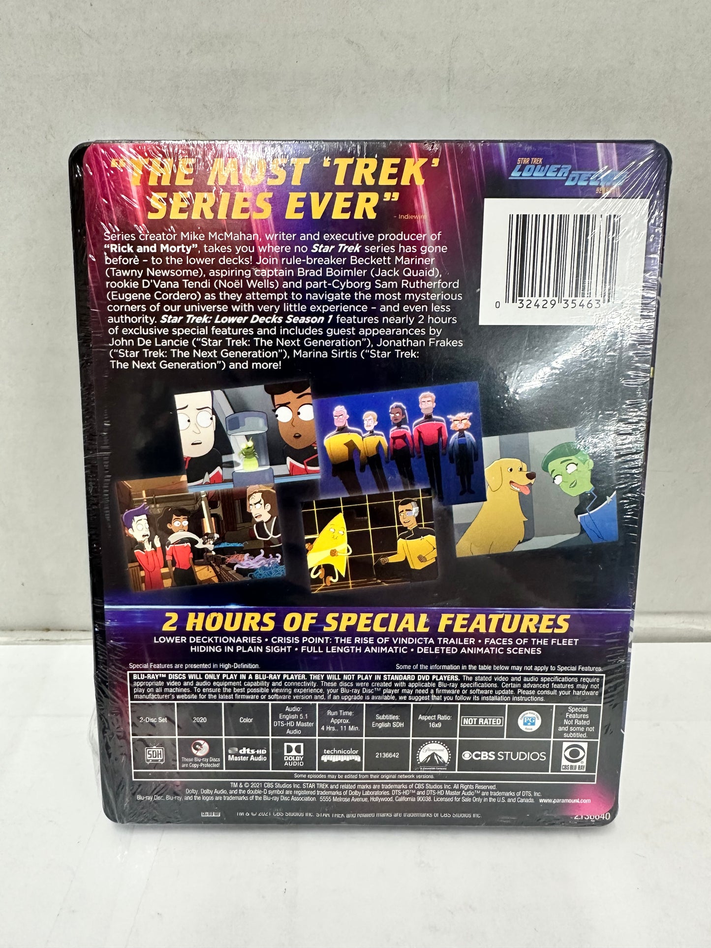 Star Trek: Lower Decks: Season 1 (Steelbook, 2 Disc Set) (Blu-ray, 2021)