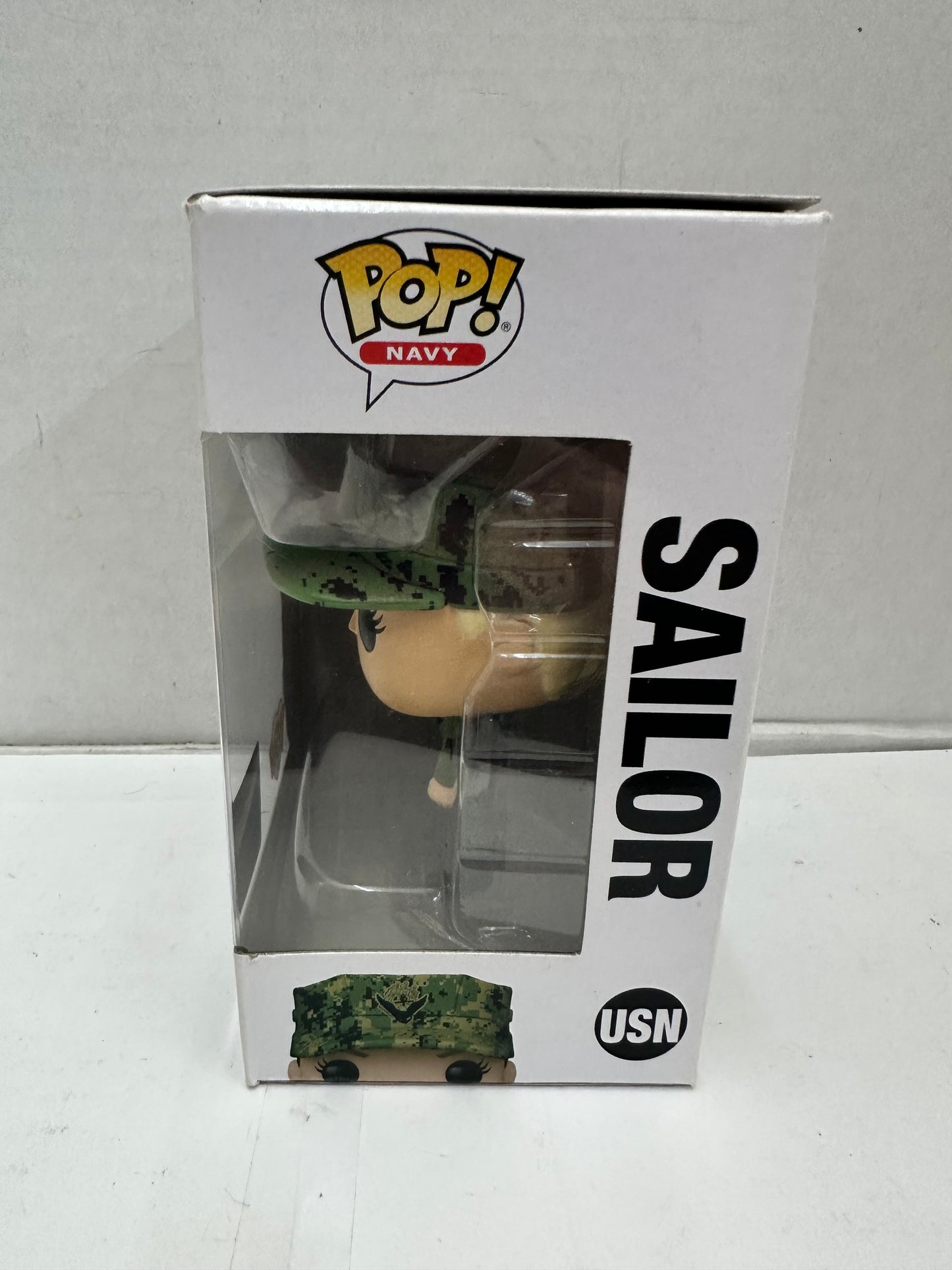 Funko Pop! Female Navy Sailor USN United States Proud Vinyl Figurine Blonde Hair