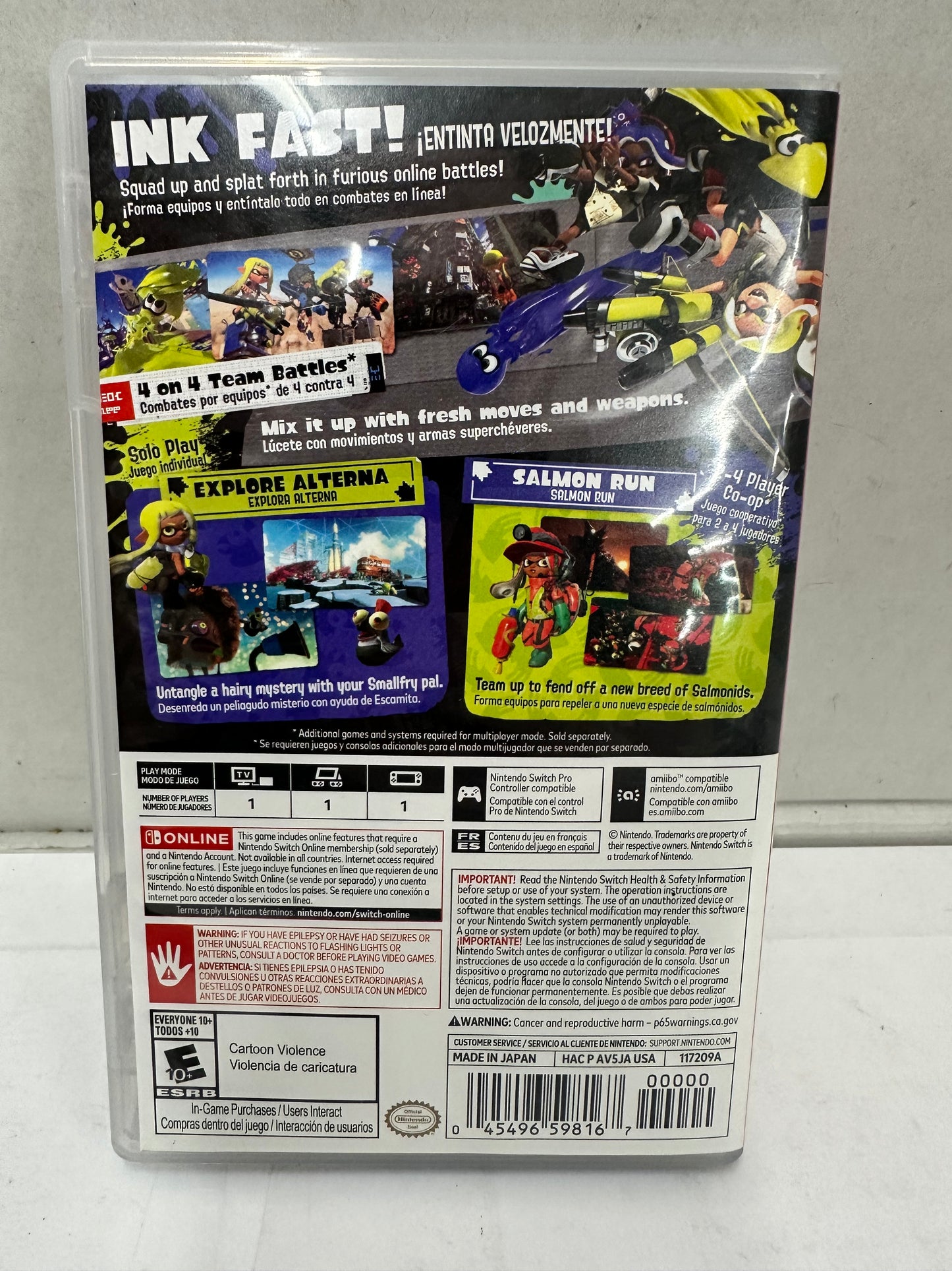 Splatoon 3 - Nintendo Switch