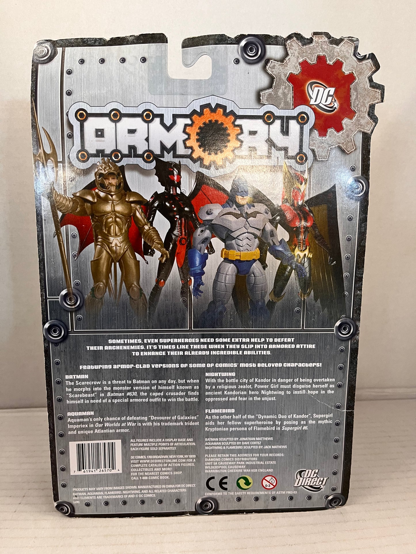 DC Direct Armory Batman with Interchangeable Heads Action Figure