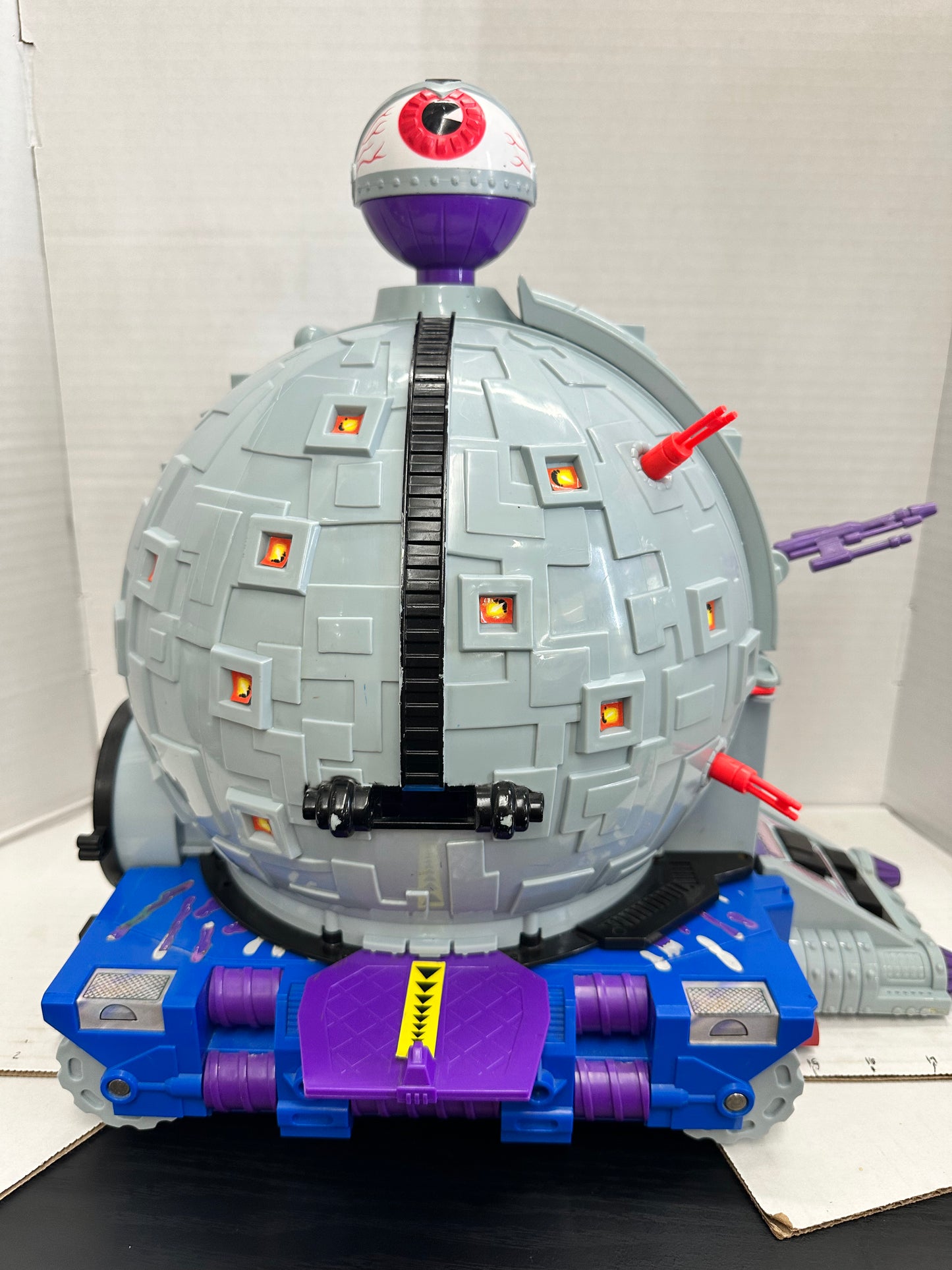 Technodrome Teenage Mutant Ninja Turtles TMNT 1990 Playmates Incomplete