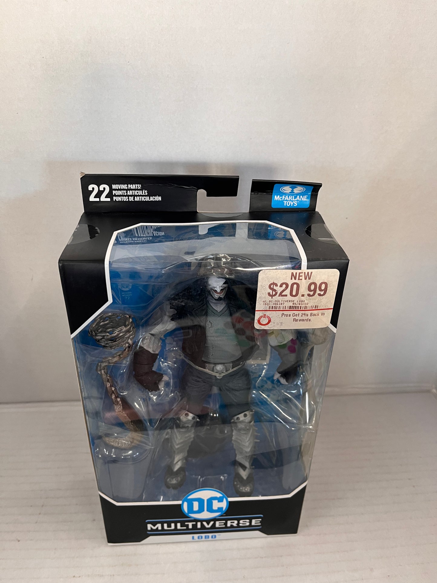 McFarlane Toys DC Multiverse Gray Lobo 7 inch Action Figure