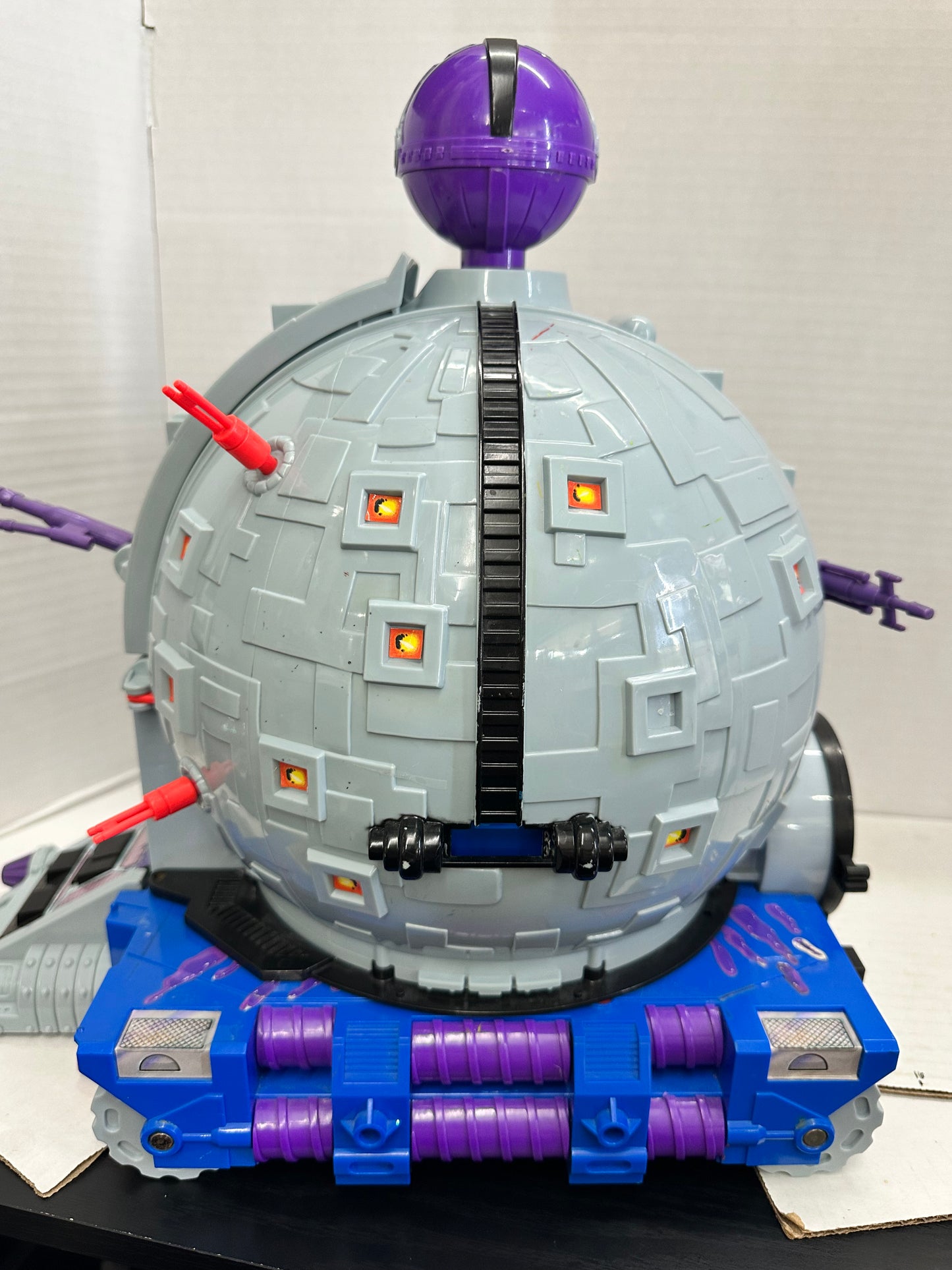 Technodrome Teenage Mutant Ninja Turtles TMNT 1990 Playmates Incomplete