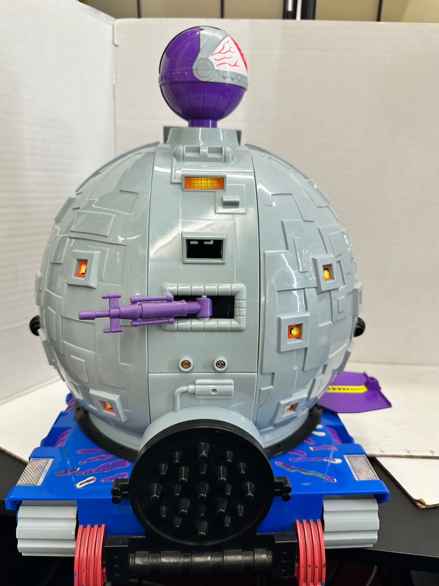 Technodrome Teenage Mutant Ninja Turtles TMNT 1990 Playmates Incomplete