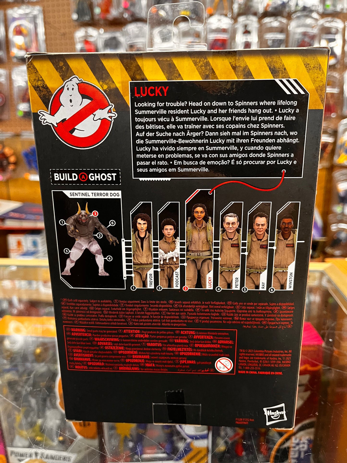 Ghostbusters Afterlife Plasma Series Lucky 6in Action