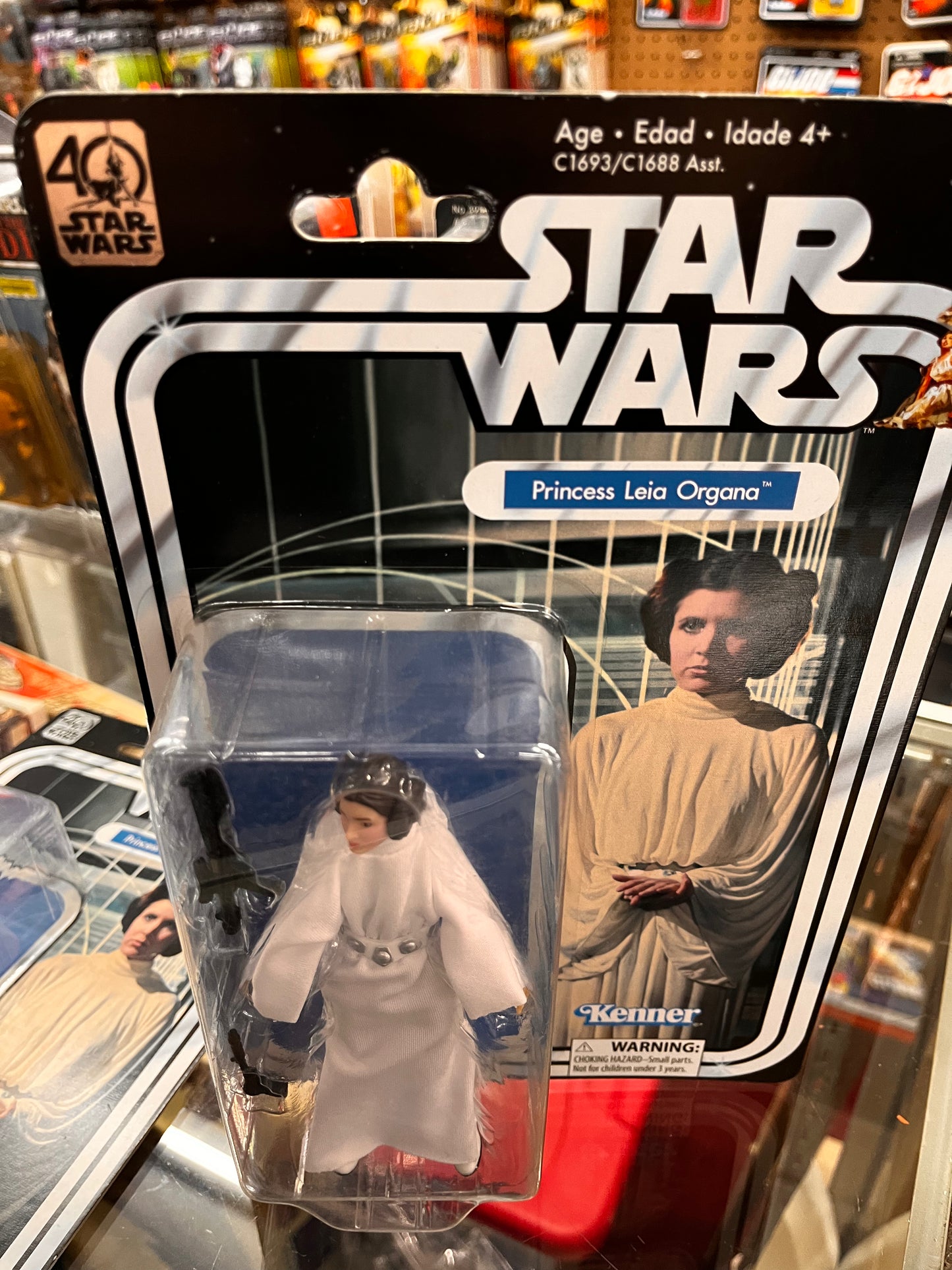 Hasbro 2016 Star Wars Black Series 40th Anniversary MOC 6 inch Princess leia