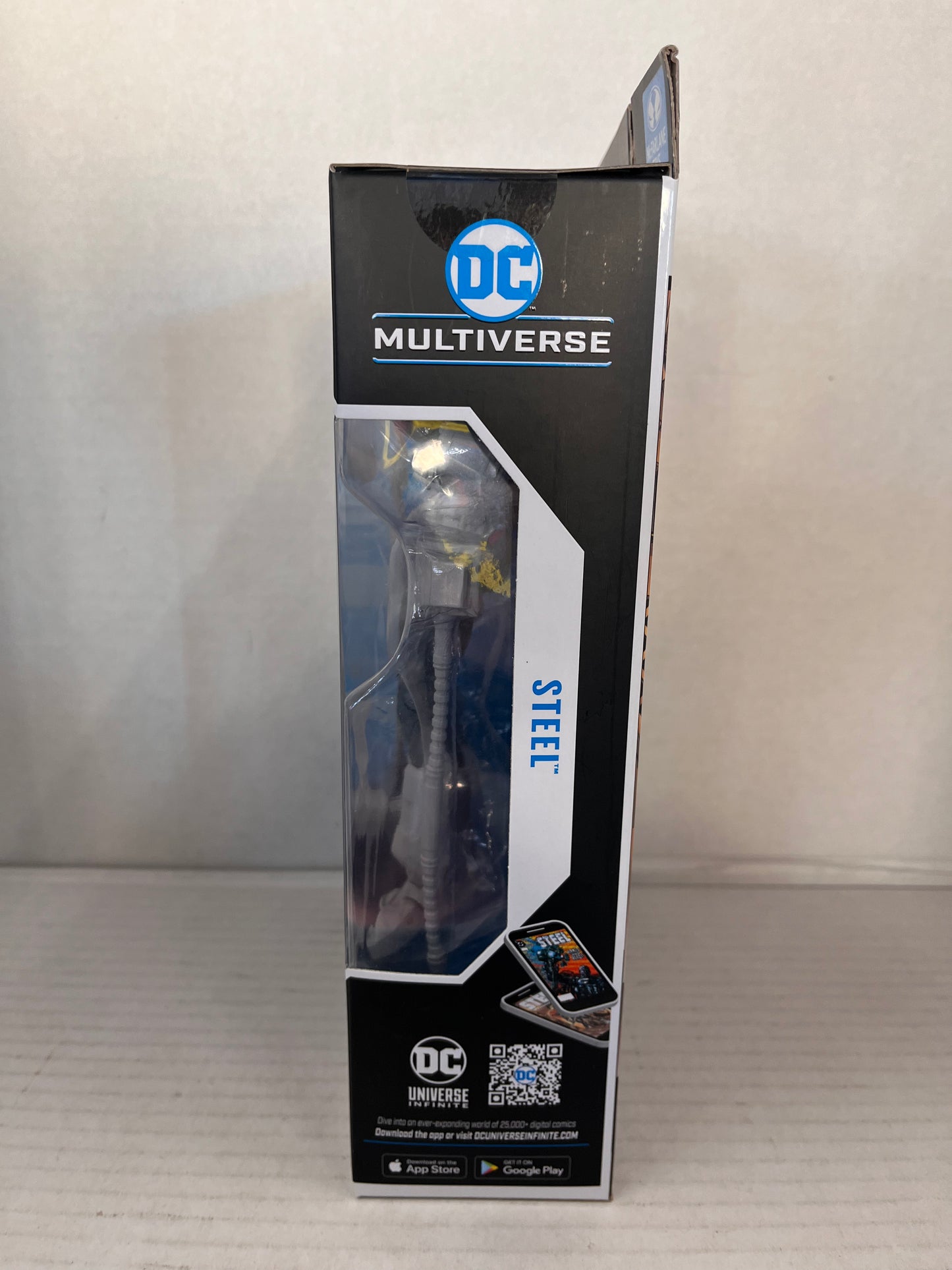 Chase Grey Steel Mcfarlane DC Multiverse Reign Supermen Hero Platinum Figure