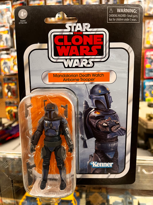 Clone War VC247 Mandalorian Death Watch Airborne Trooper Vintage Collection Star