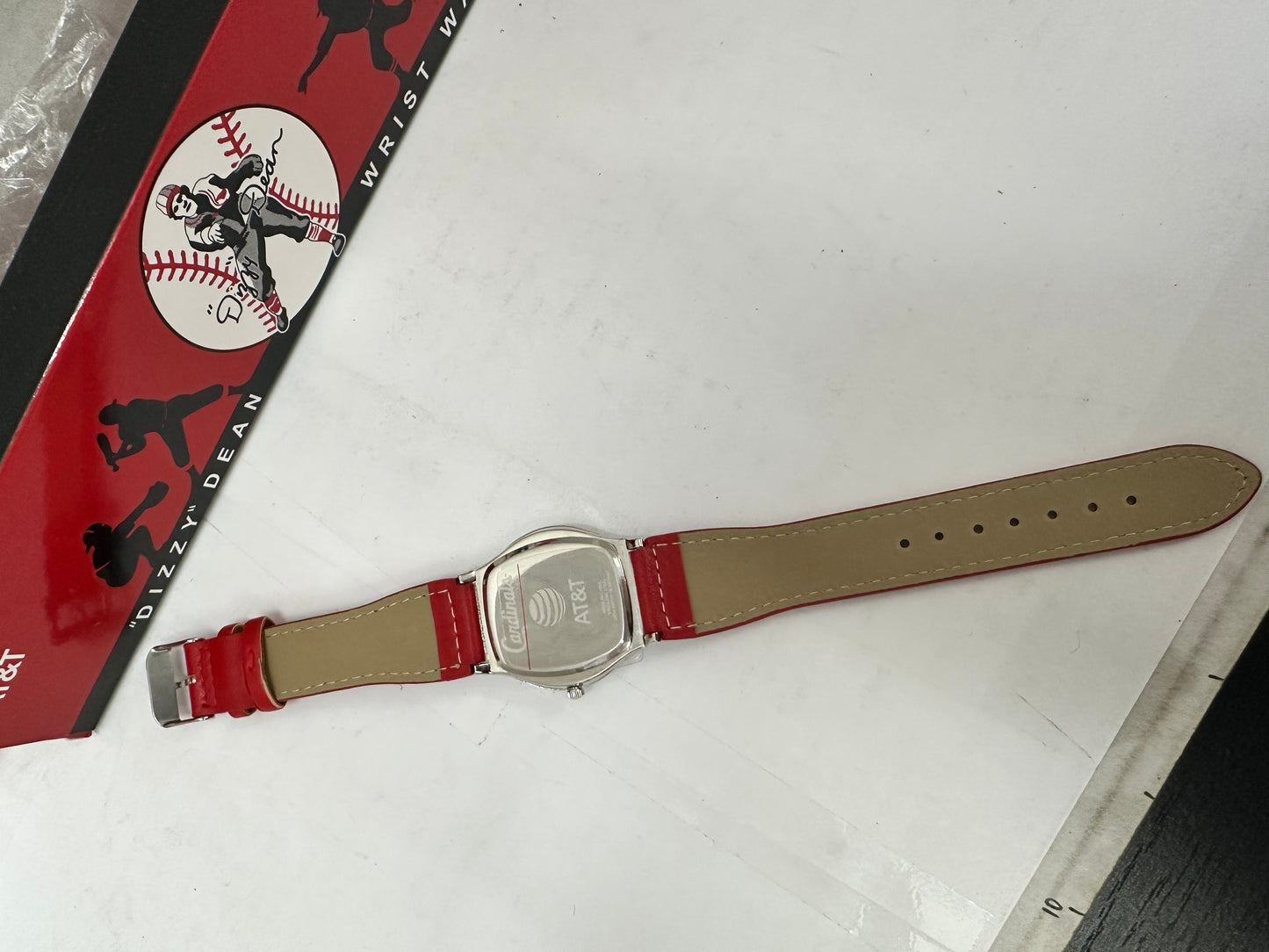 DIZZY DEAN AT&T WRISTWATCH IN BOX SAINT LOUIS CARDINALS