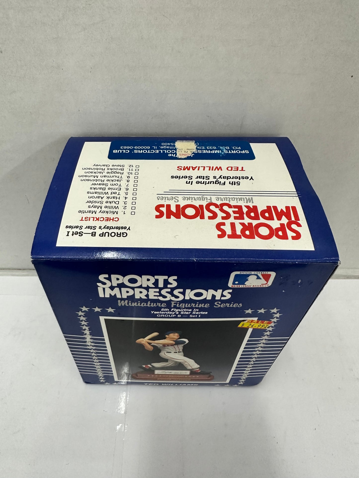 1990 Sports Impressions Boston Red Sox Ted Williams Statue