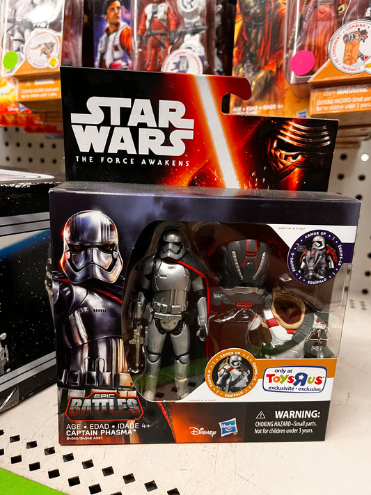Captain Phasma Armor Up 2015 STAR WARS The Force Awakens TOYS R US NEW