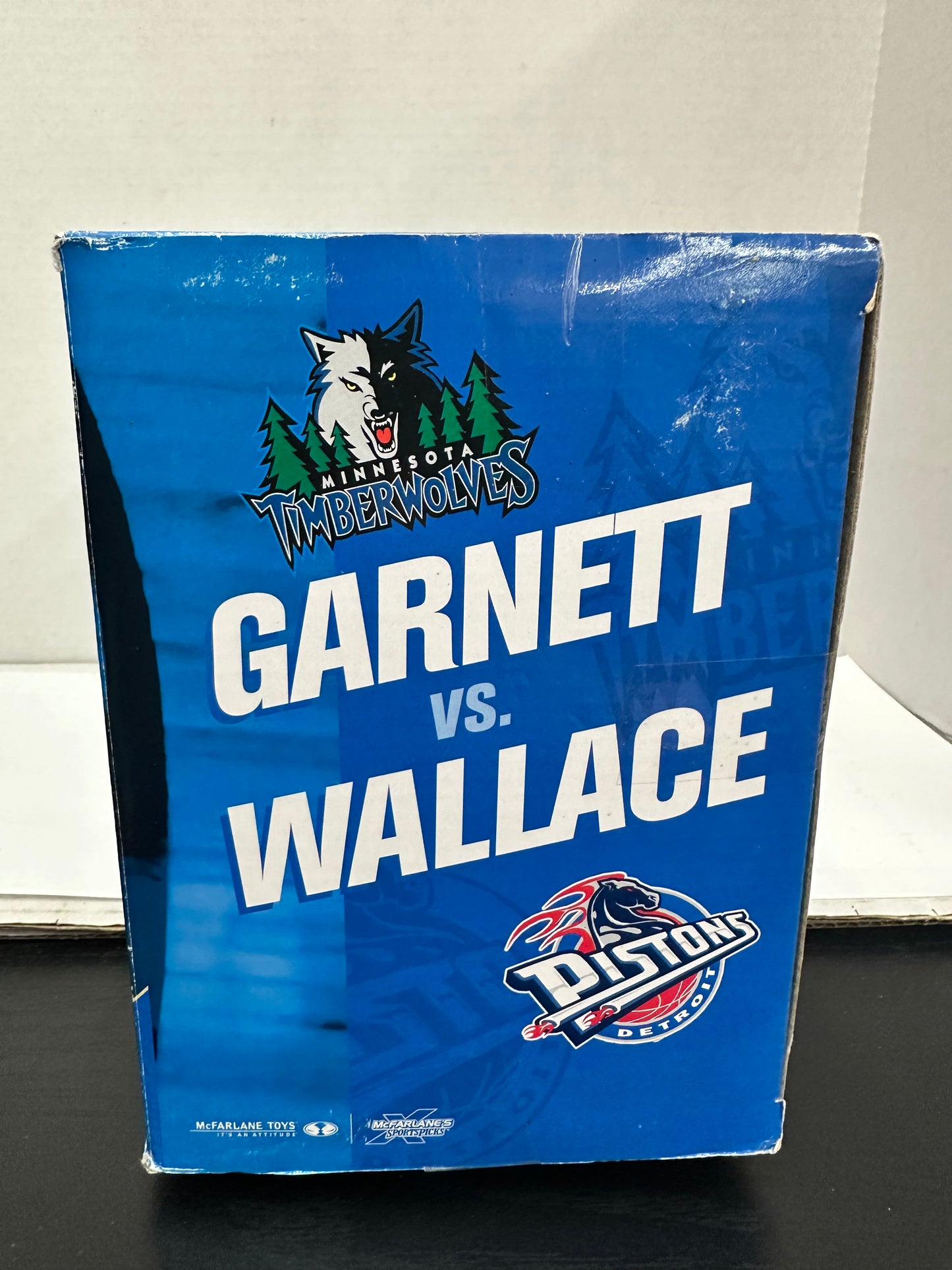 McFarlane 2-Pack Figure BEN WALLACE KEVIN GARNETT NBA Pistons Timberwolves