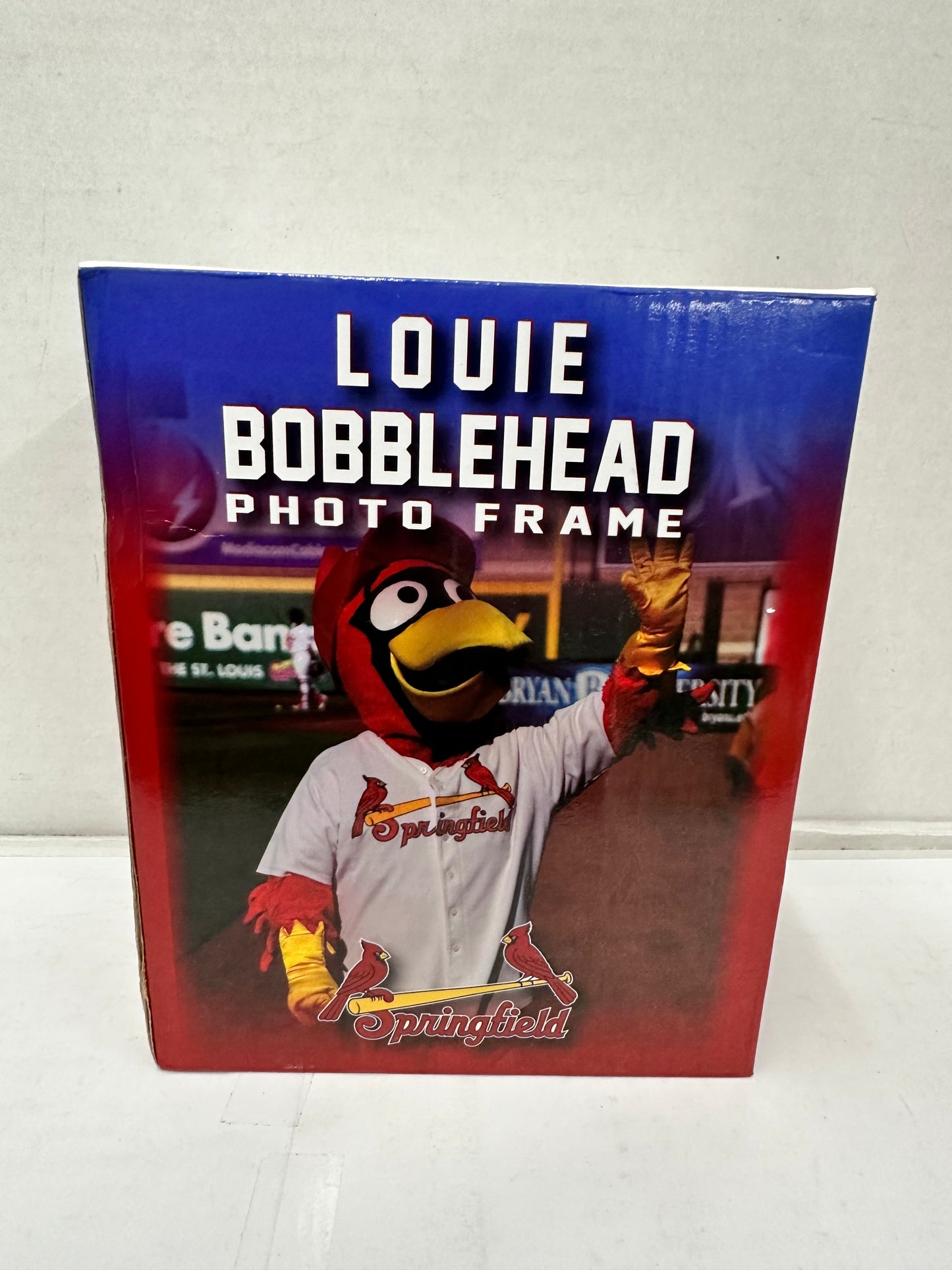 American National Springfield Cardinals Louie Photo Frame Bobblehead - Baseball