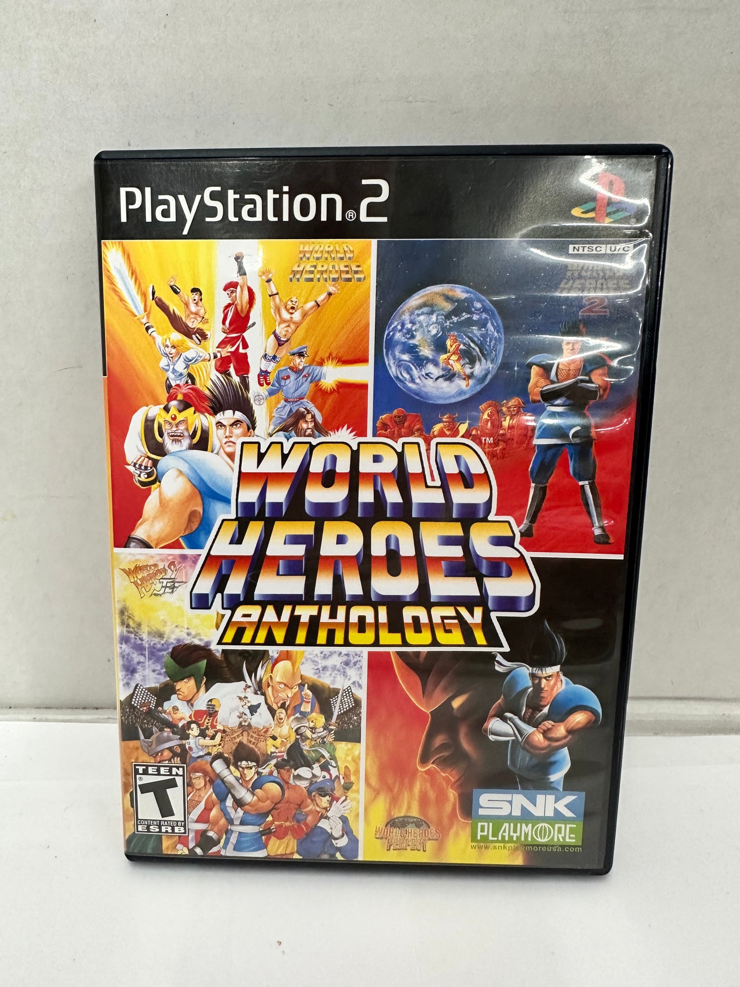 World Heroes Anthology (Sony PlayStation 2, 2008) Complete CIB Tested