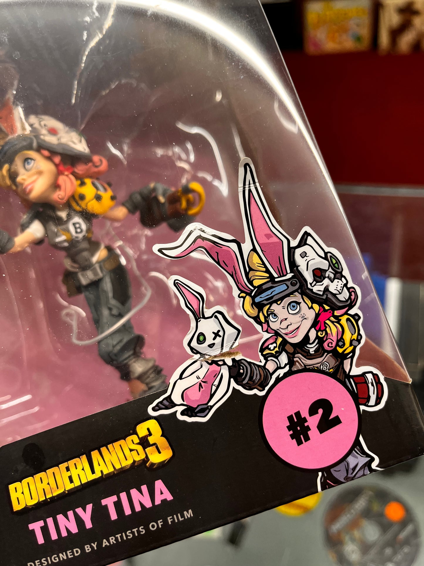 Borderlands 3 Mini Epics Vinyl Figure: Tiny Tina -  Weta Workshop  NEW  BOXED