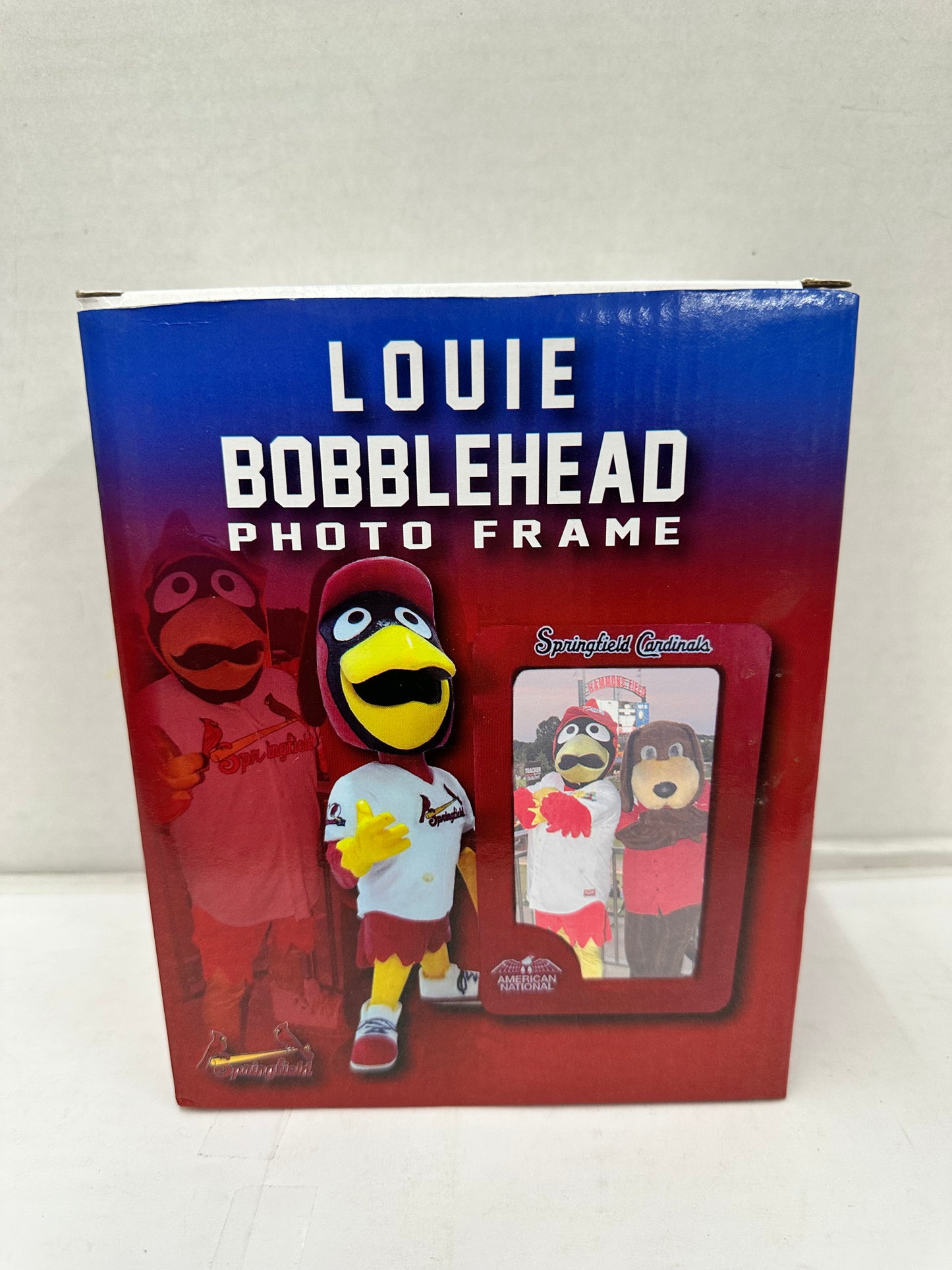 American National Springfield Cardinals Louie Photo Frame Bobblehead - Baseball