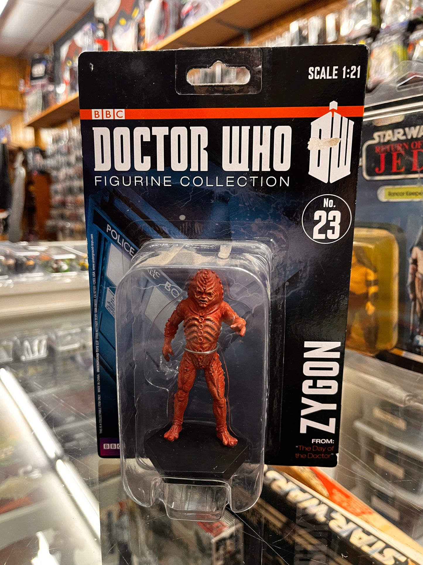 BBC Doctor Who ZYGON 1:21 Figurine collection 4" Figure NO.23  Day of the Dr.