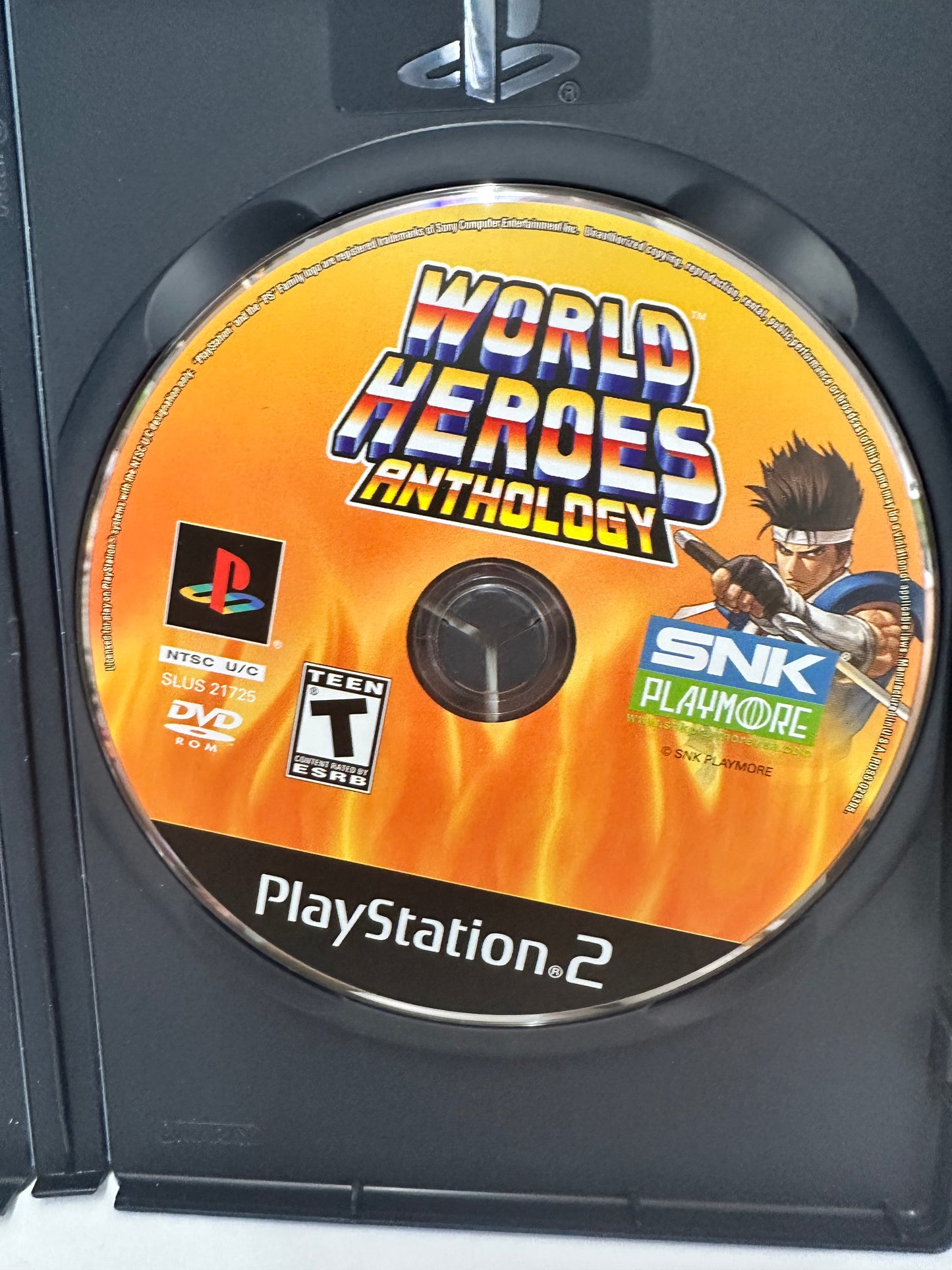 World Heroes Anthology (Sony PlayStation 2, 2008) Complete CIB Tested