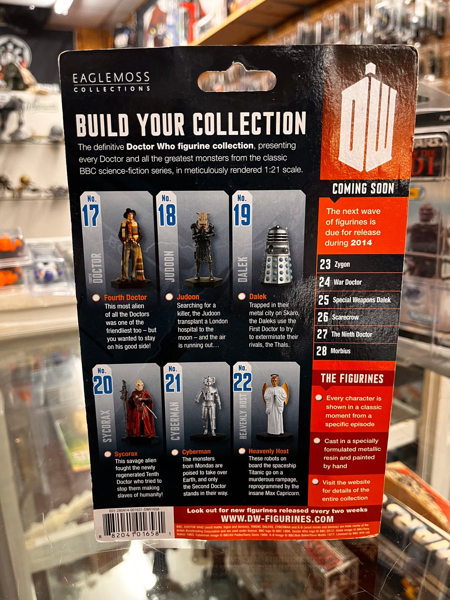 BBC Doctor Who ZYGON 1:21 Figurine collection 4" Figure NO.23  Day of the Dr.