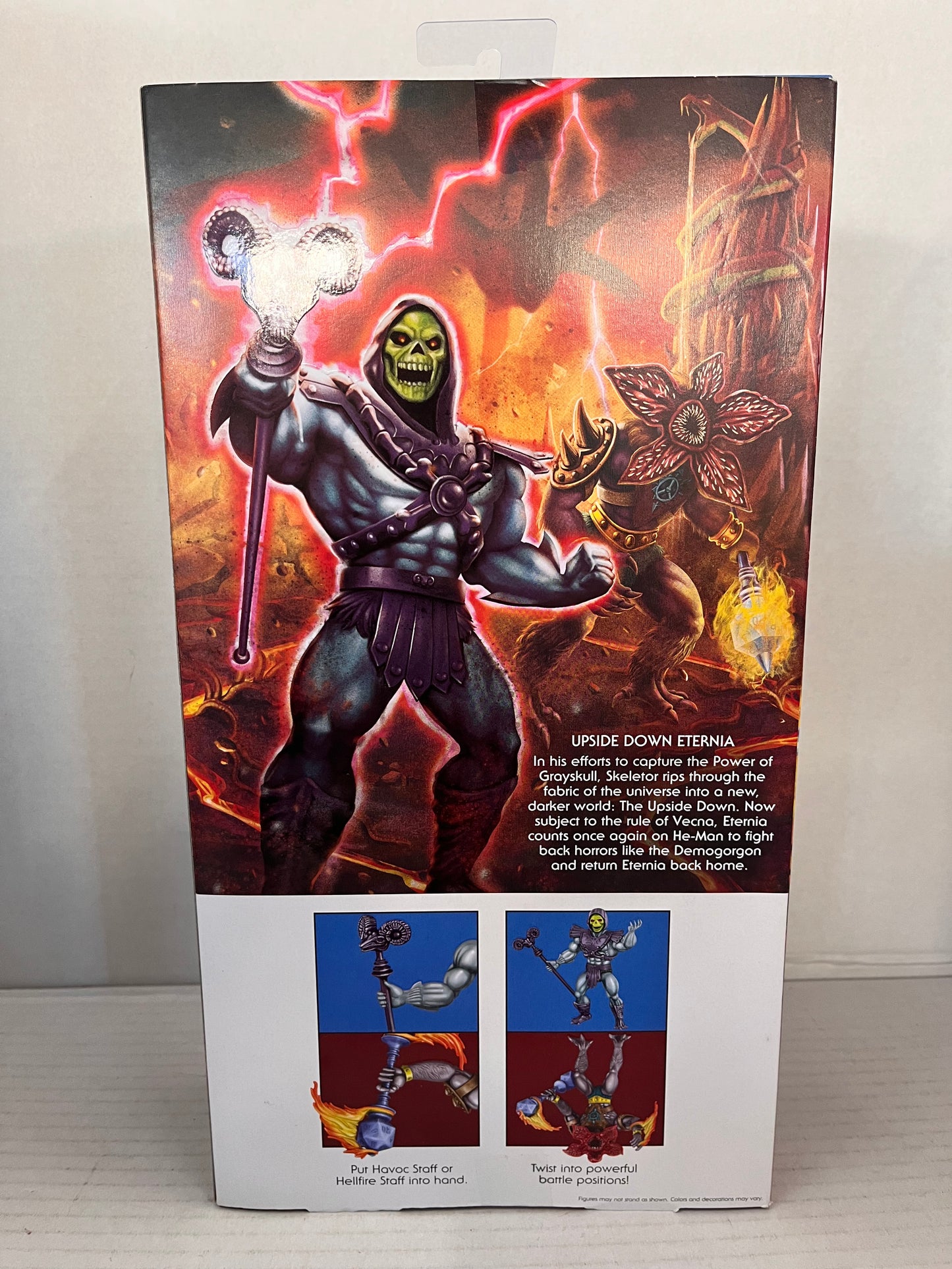 Masters of the Universe Origins X Stranger Things: Skeletor & Demogorgon