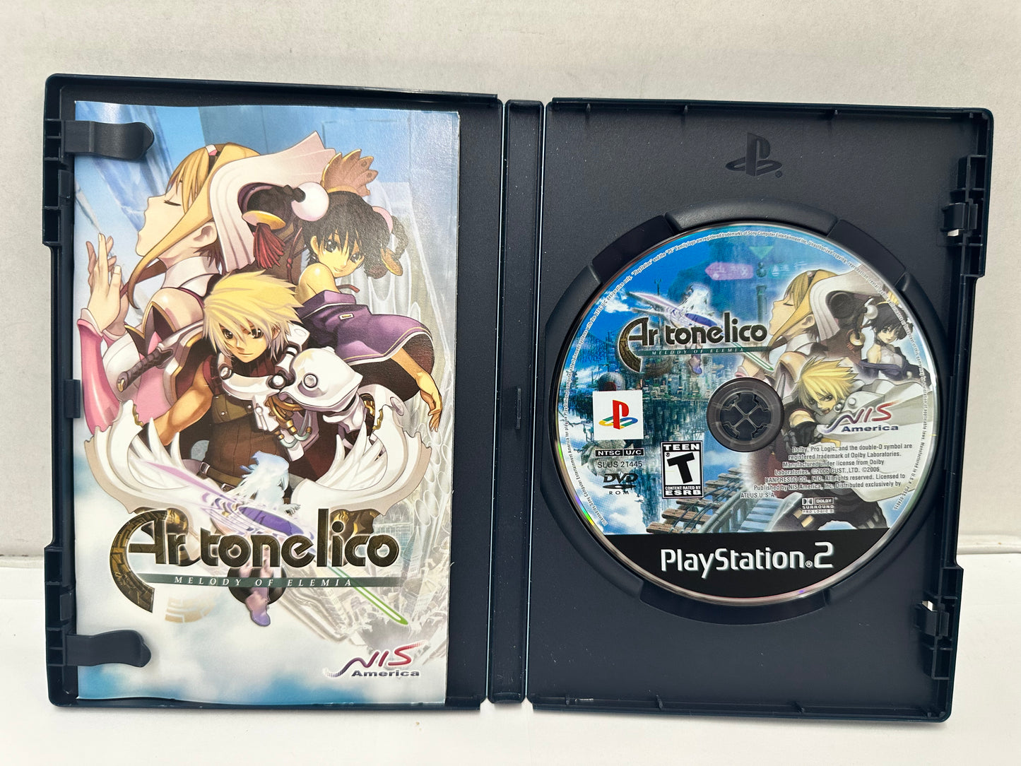 Ar Tonelico: Melody of Elemia (Sony PlayStation 2, 2007) Complete