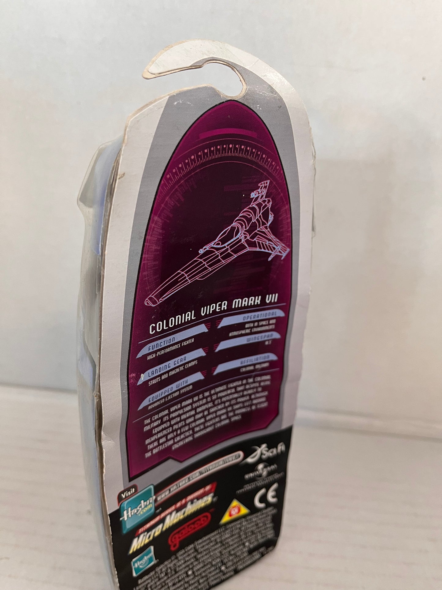 Battlestar Colonial Viper Mark VII Titanium Series Diecast Micro Machine 2006