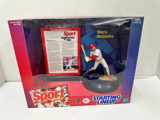 Starting Lineup Mark McGwire 1999 Edition Sports Stars  Dominators New In Box