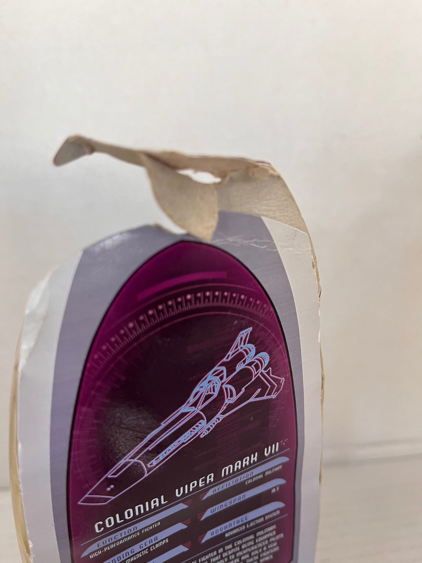 CLASSIC COLONIAL VIPER Battlestar Galactica Diecast Titanium Series 2006