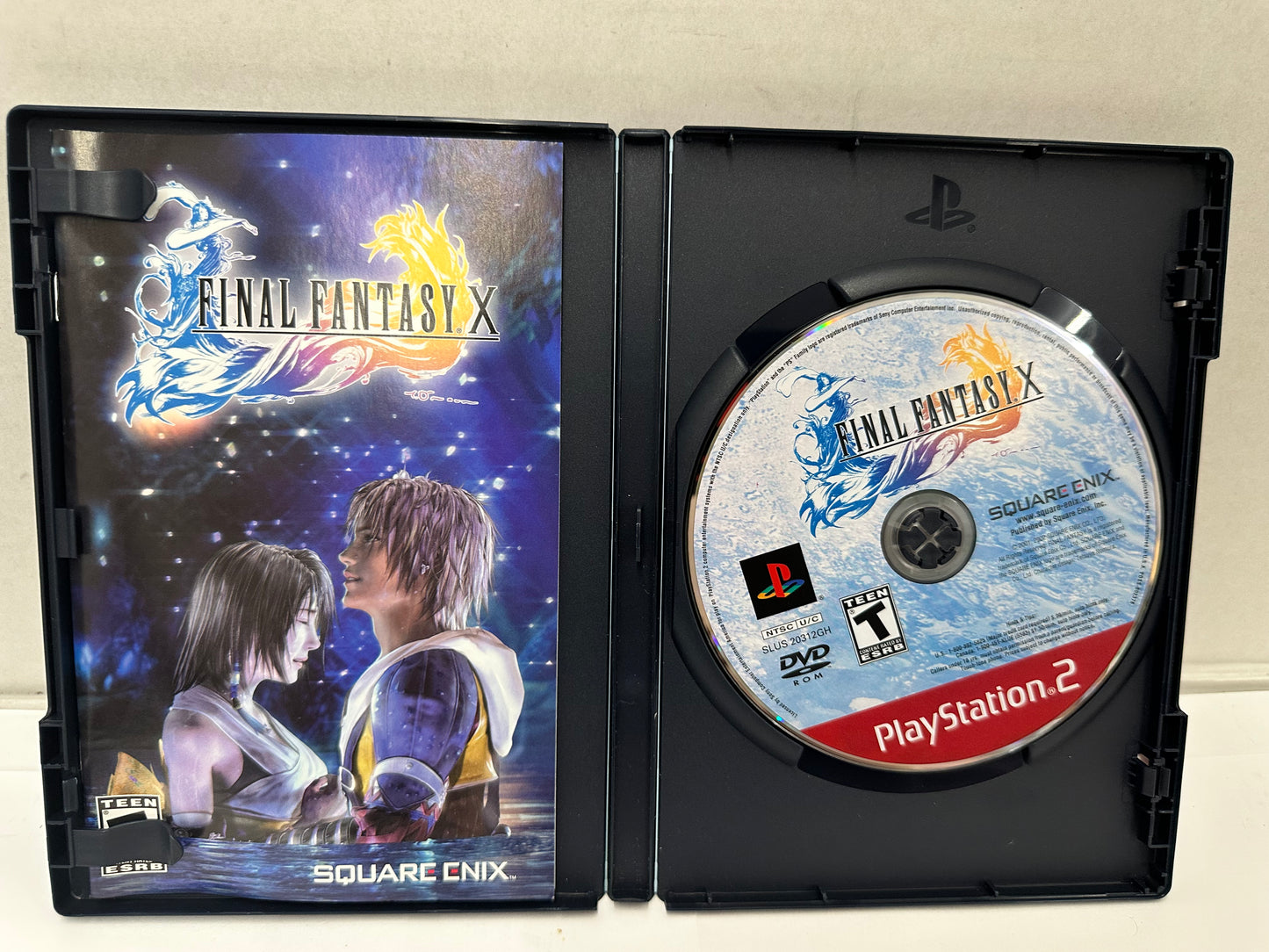Final Fantasy X, (PS2, PlayStation 2, 2001) Square Enix