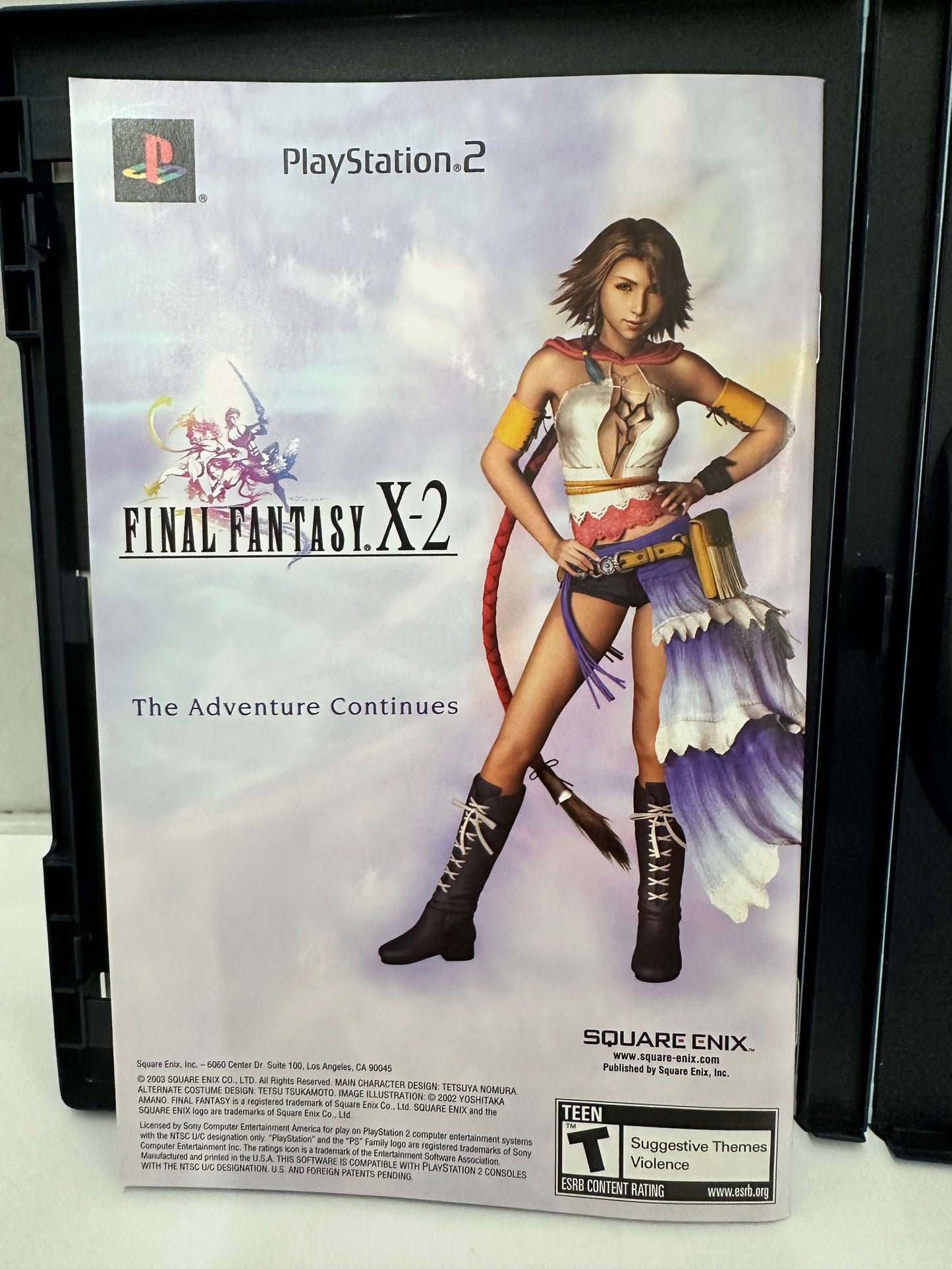 Final Fantasy X, (PS2, PlayStation 2, 2001) Square Enix