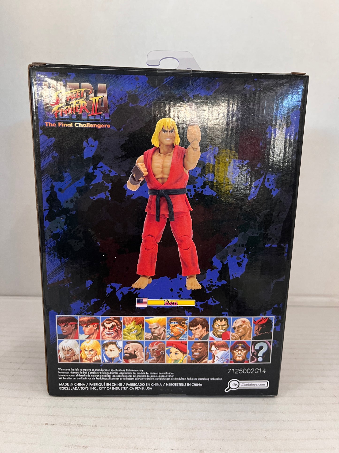Jada Ultra Street Fighter II The Final Challengers Ken Figure