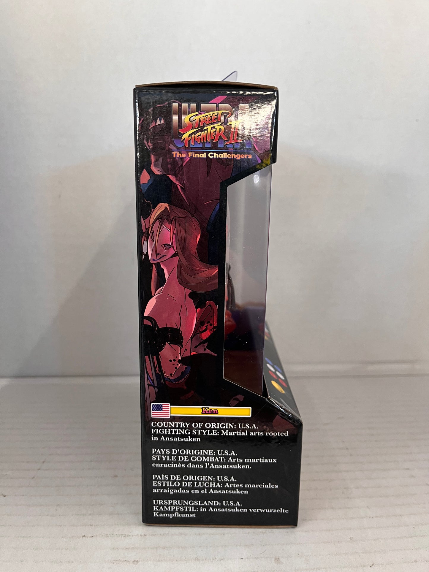 Jada Ultra Street Fighter II The Final Challengers Ken Figure