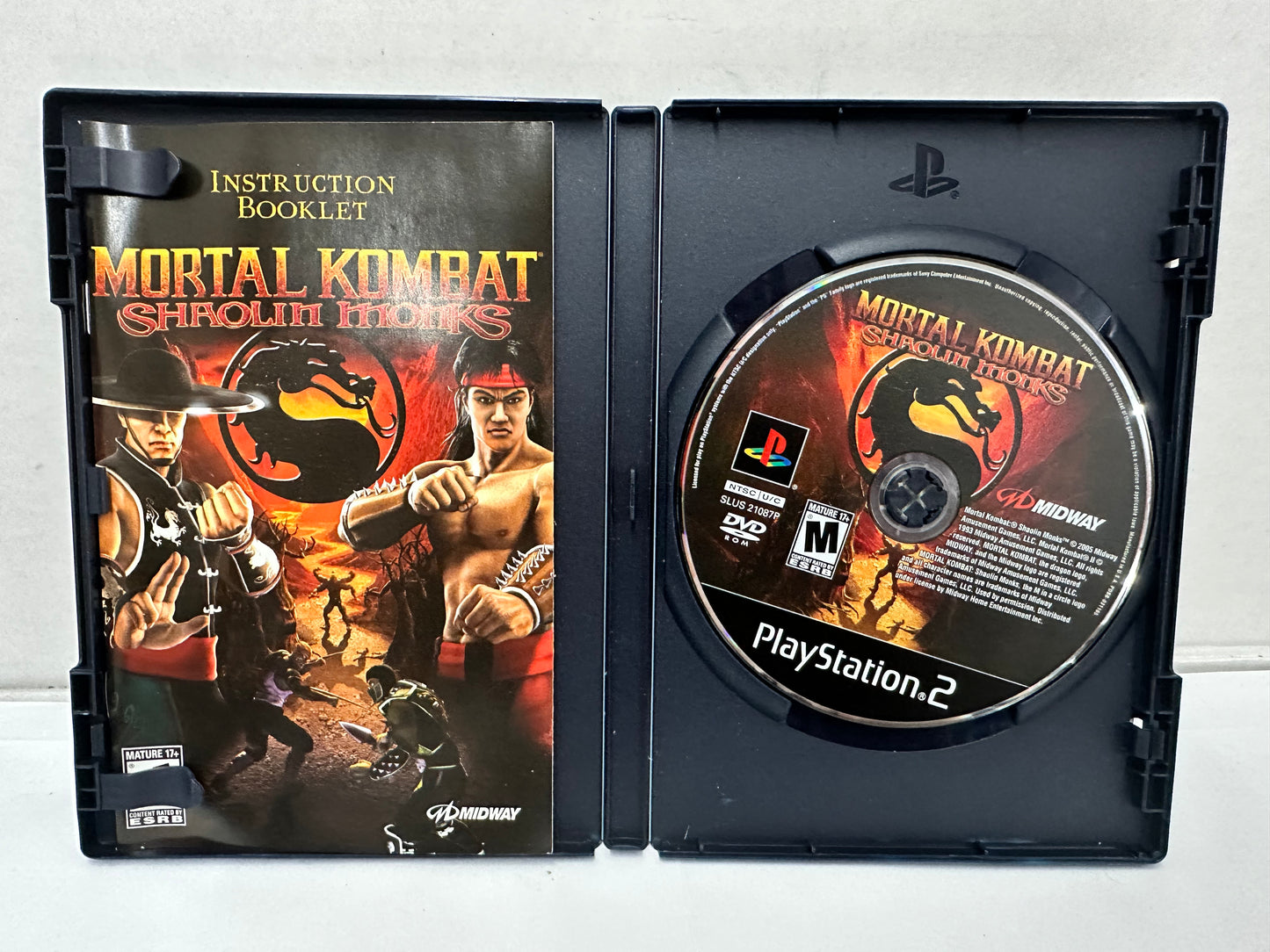 Mortal Kombat: Shaolin Monks PS2 (Sony PlayStation 2) Tested
