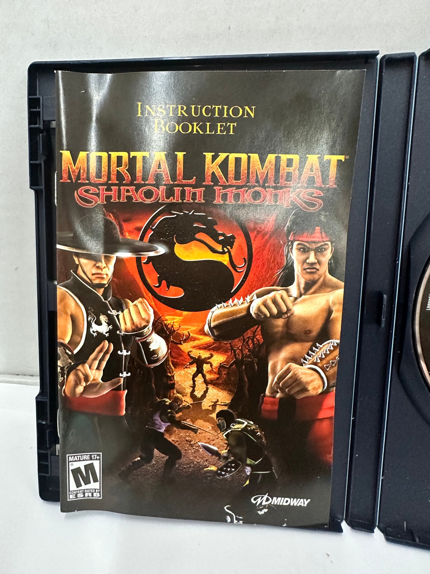 Mortal Kombat: Shaolin Monks PS2 (Sony PlayStation 2) Tested