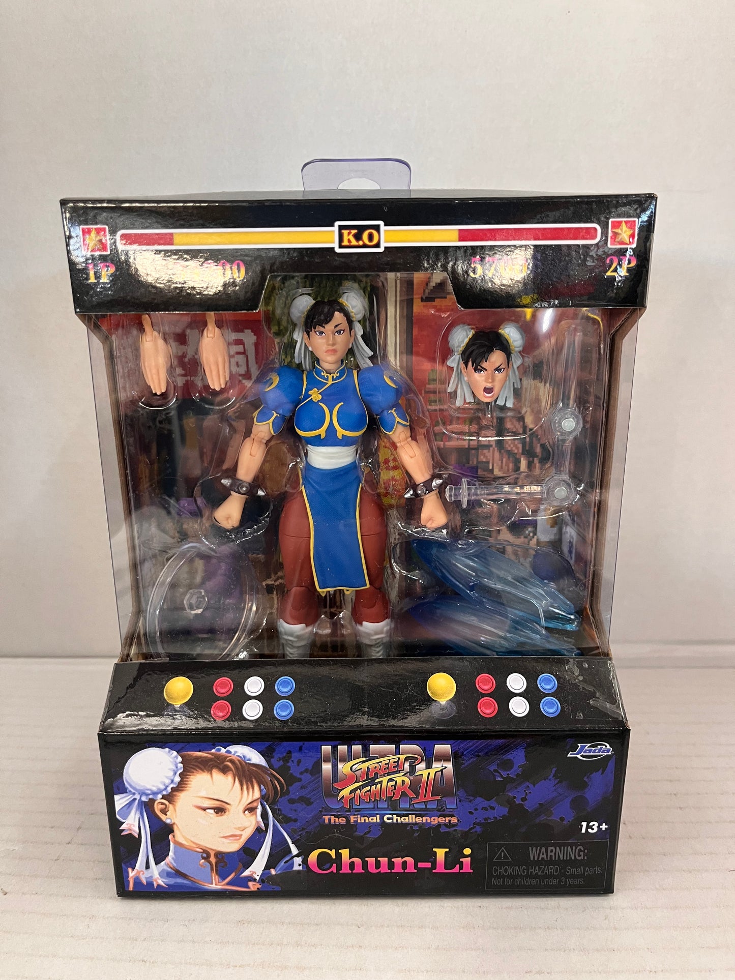 Jada Toys Street Fighter Chun-Li 6 in Action Figure