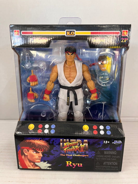 Jada Toys Ultra Street Fighter II Ryu 6 in Action Figure