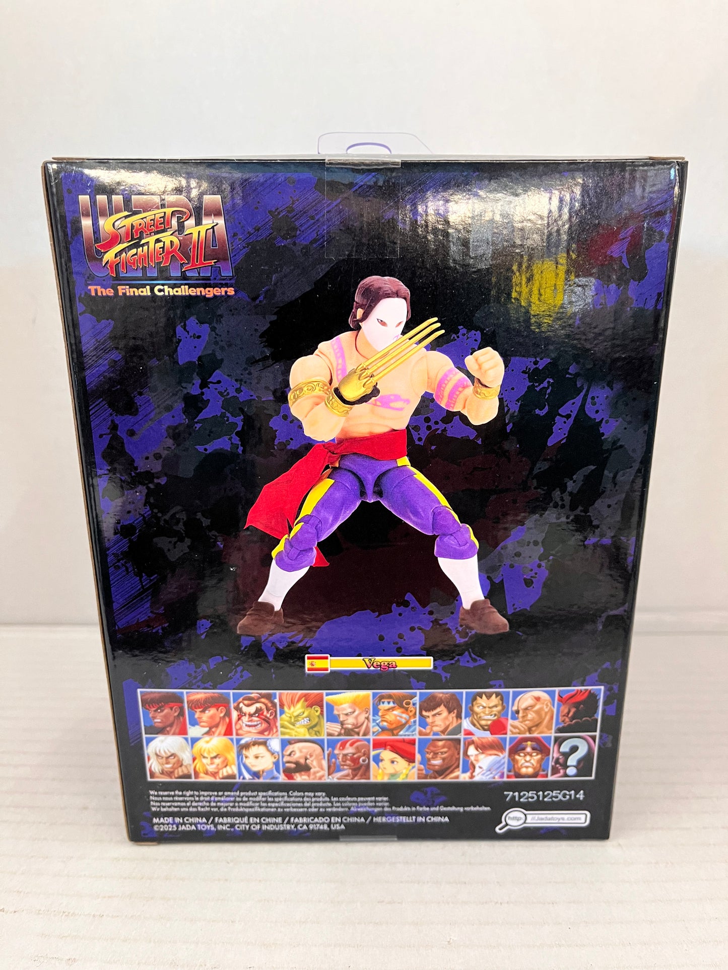 Jada Toys - Ultra Street Fighter II The Final Challengers - Vega Action Figure