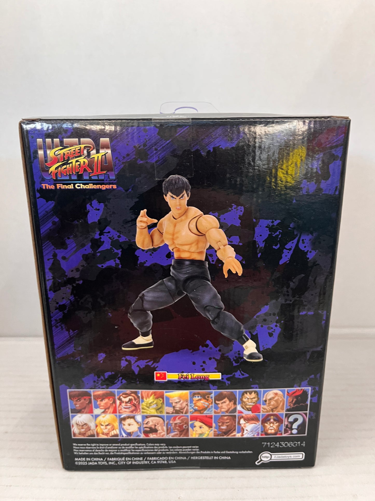 Ultra Street Fighter II FEI LONG 6-Inch Action Figure BY JADA TOYS