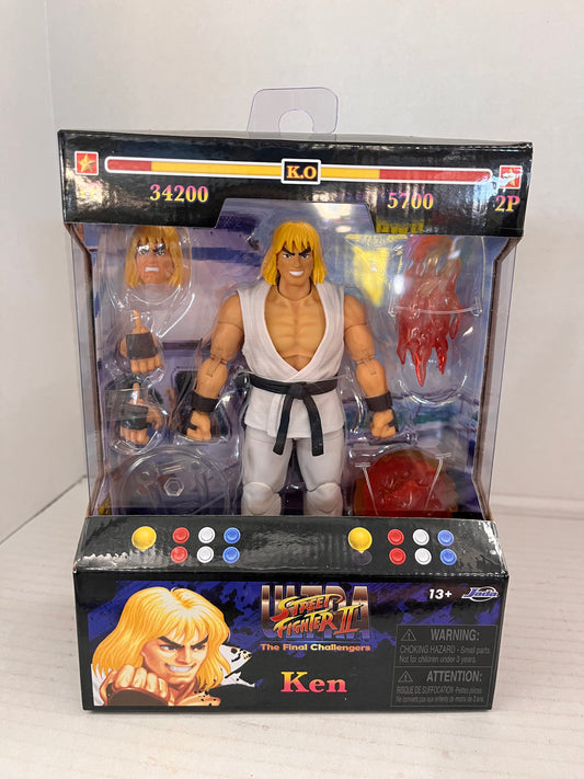 Ultra Street Fighter II Ken Player 2 Version 6" Action Figure JADA Toys