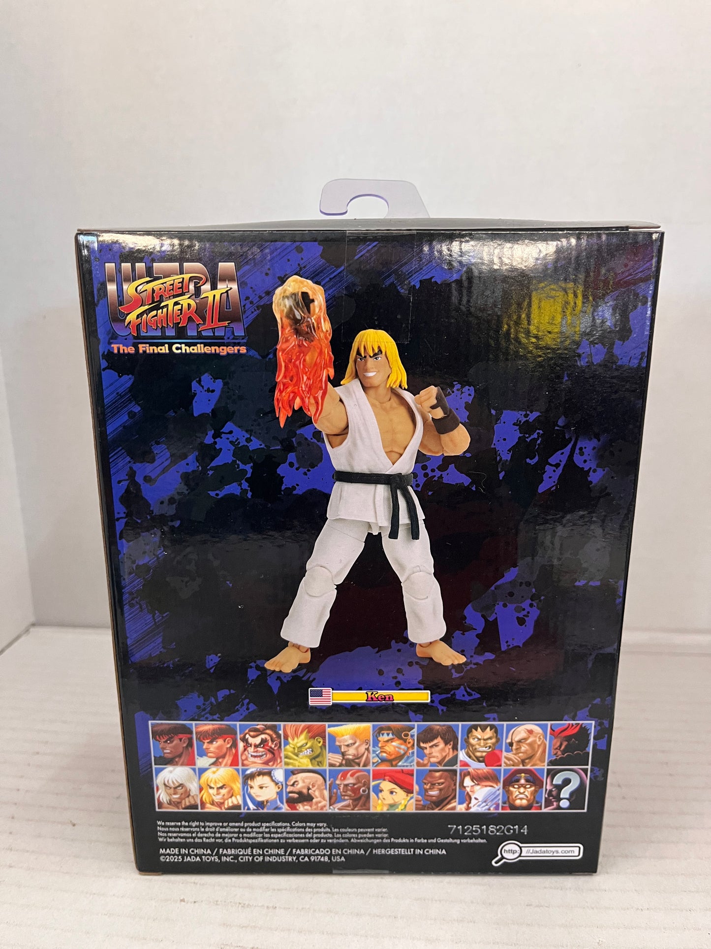 Ultra Street Fighter II Ken Player 2 Version 6" Action Figure JADA Toys