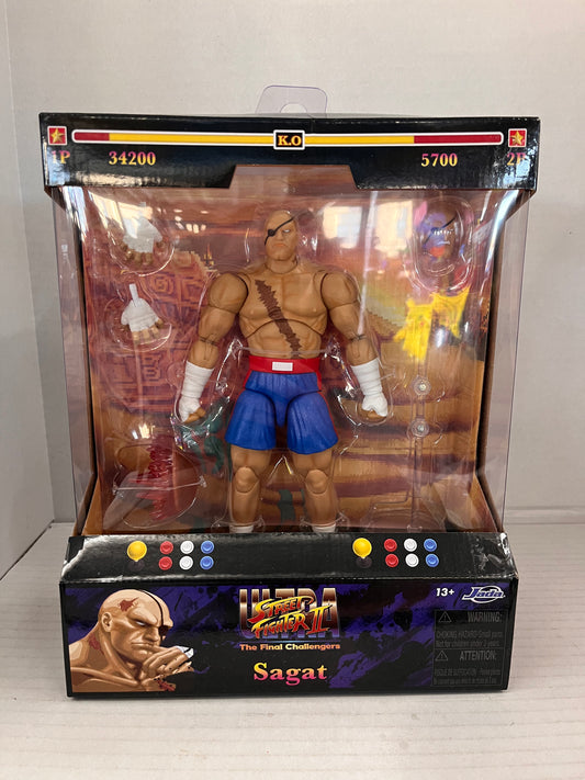 Ultra Street Fighter II The Final Challenger Sagat 6-Inch Action Figure