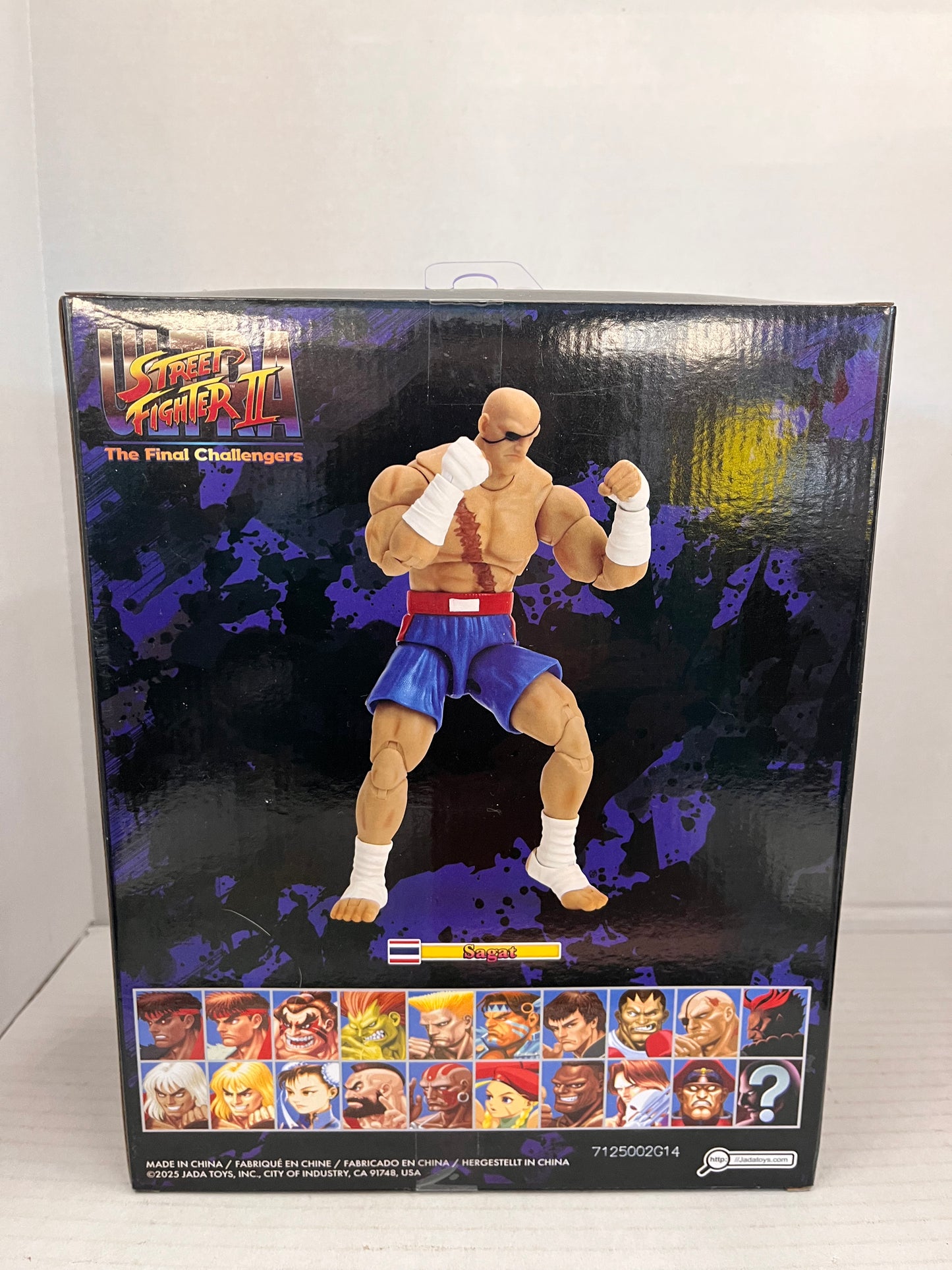 Ultra Street Fighter II The Final Challenger Sagat 6-Inch Action Figure