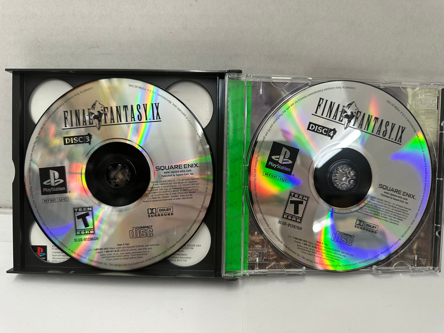 Final Fantasy IX Greatest Hits 2000 PlayStation PS1,